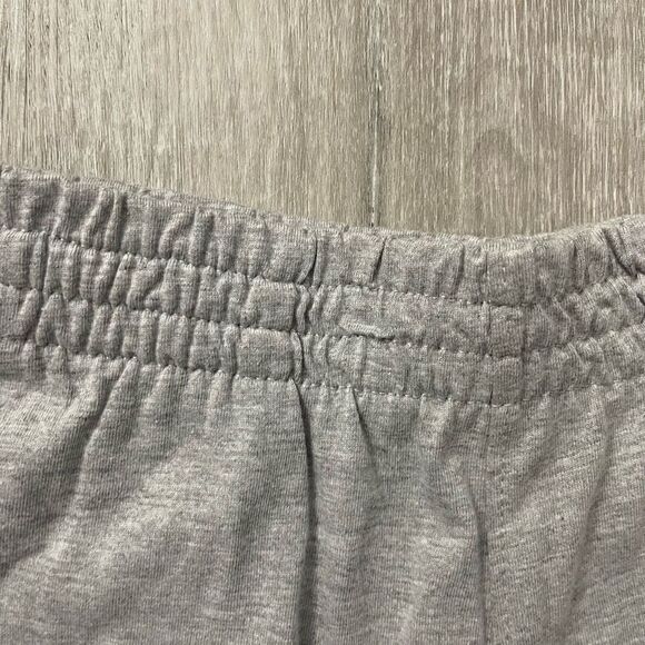 Champion Boy’s Gray Heritage Logo 7” Cotton Blend Pull-On Shorts Small - Picture 5 of 9